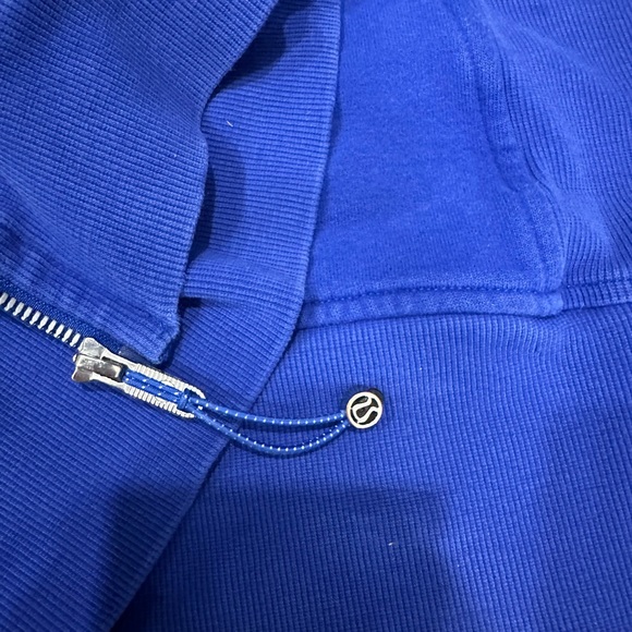 LULULEMON SCUBA HOODIE ZIP UP - blue - XS/S - Picture 3 of 5